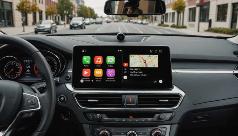 voiture avec carplay